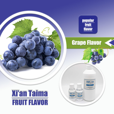 Extrait végétal de fruit à base de PG, arôme raisin, utilisé pour e-liquide, flacon de 125 ml