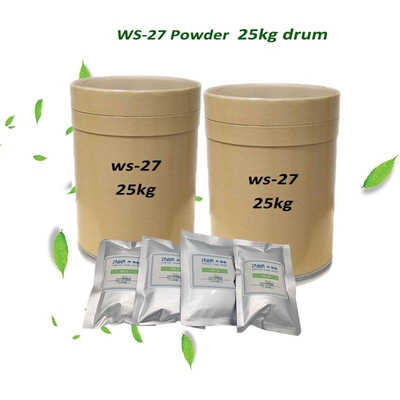 99,0 % Bonbon à la menthe Agent de refroidissement WS-27 Poudre Additifs de qualité alimentaire C12H25NO