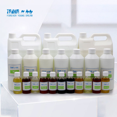 Saveurs de fruits rafraîchissantes pour e-liquide : Melon, Papaye, Citron, Citron vert, Crème, Orange, Menthe