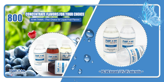 Commande en vrac Essence de myrtille Arômes de fruits Concentré Arômes pour liquide et jus