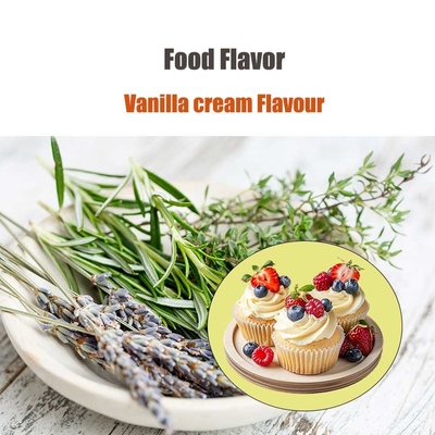 Liquide d'arôme de crème de vanille pour les aliments, utilisé pour les bonbons, la cuisson, les boissons et les glaces