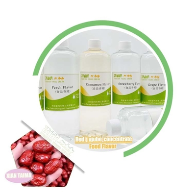 Concentré de saveur et de parfum de pêche de qualité alimentaire soluble dans l'eau pour les confiseries, les boissons, la crème glacée