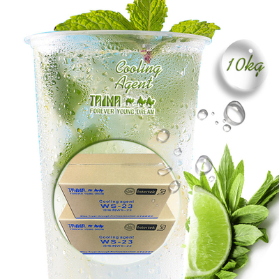 Arôme de refroidissement Arôme alimentaire TAIMA Agent de refroidissement WS23 Pour les aliments Boissons Vape Produits d'usage quotidien PG VG Soluble