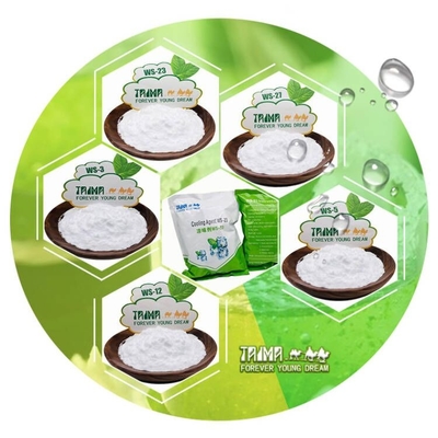 Poudre cristalline blanche WS-23 Agent rafraîchissant extrait de plante pour produits de première nécessité