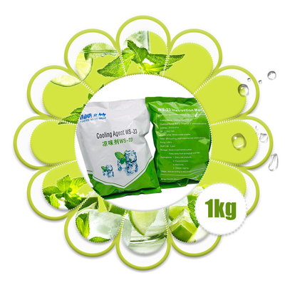 Agent de refroidissement alimentaire WS-23 fabricant, amplificateur de saveur, agent de refroidissement et de renforcement de type menthe, échantillon gratuit, quantité minimale de lot 1 kg