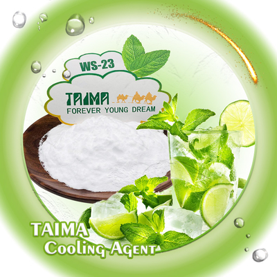 Extrait végétal WS-23 agent rafraîchissant avec FEMA n° 3804, inodore et léger goût mentholé pour e-liquides