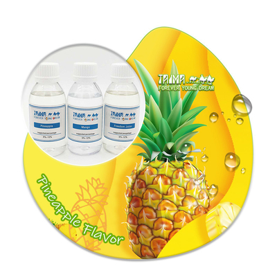 E-liquide pour cigarette électronique saveur ananas avec 99% de pureté et base PG/VG