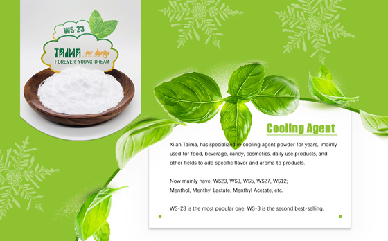 Taima Menthol/agent de refroidissement WS23 poudre/liquide pour vapotage