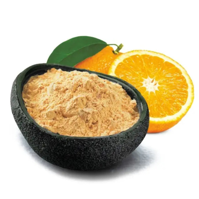 Poudre de fruits d'orange séchée par pulvérisation organique Poudre d'orange séchée par congélation (séchage par pulvérisation)