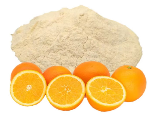 Poudre de fruits d'orange séchée par pulvérisation organique Poudre d'orange séchée par congélation (séchage par pulvérisation)