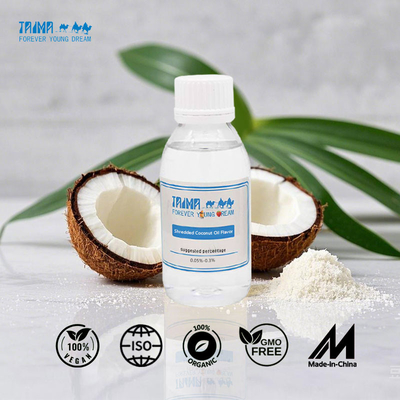 L'huile de noix de coco déchiquetée est pionnière dans les ventes avec un arôme de noix de coco riche