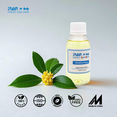 Arôme unique de fleur d'osmanthe à 99% de pureté pour boissons au thé / pâtisseries / desserts