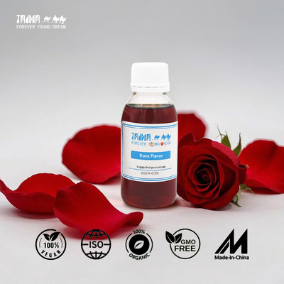 Découvrez l'attrait de notre saveur de rose pure naturelle et irrésistiblement parfumée