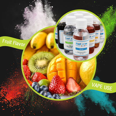 Concentré de vapeur liquide à base de vanille PG VG avec certification ISO
