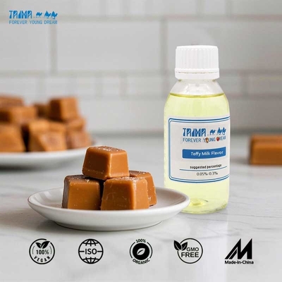 Produits laitiers au goût de lait sucré à base d'essence artificielle concentrée avec échantillons gratuits