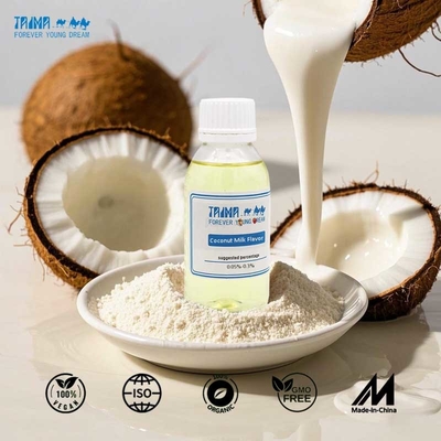Produits laitiers au goût de lait sucré à base d'essence artificielle concentrée avec échantillons gratuits