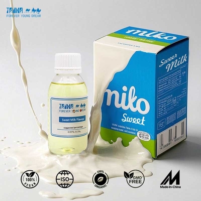 Produits laitiers au goût de lait sucré à base d'essence artificielle concentrée avec échantillons gratuits
