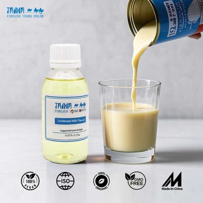 Arôme de crème condensée en poudre et liquide, additif alimentaire laitier spécialement pour la pâtisserie et les bonbons