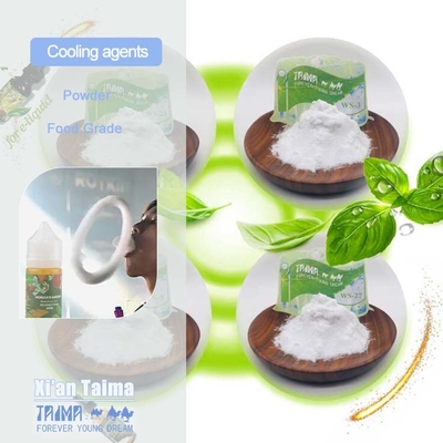 Arôme alimentaire en poudre Koolada WS-23 pour e-liquide de vape, agent rafraîchissant Ws-23 30% dans PG pour gomme