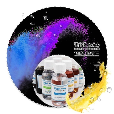 Arôme et fragrance liquide en petit conditionnement de 125 ml, disponible pour utilisation dans les e-liquides
