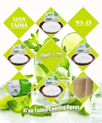 WS-23 agent de refroidissement aromatique effet de refroidissement durable dans les récipients secs