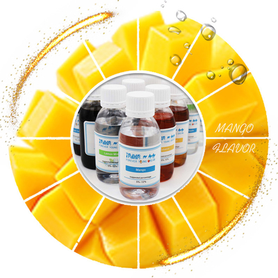 DIY PG/VG Base E-Liquid Concentré avec une saveur de mangue pure et une nicotine douce