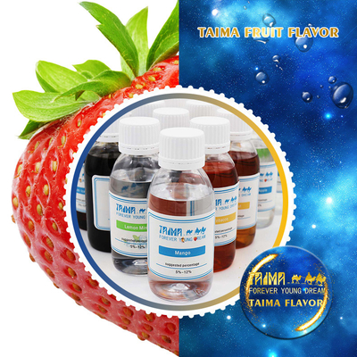 Xi'an Taima saveur d'huile essentielle / saveur de fruit saveur de fraise Base PG Fournir des échantillons gratuits