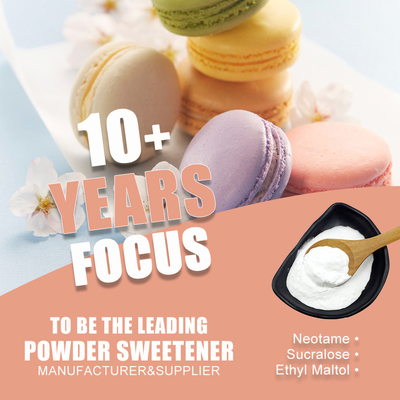 Advantame poudre d'édulcorant alimentaire pour bonbons et boissons