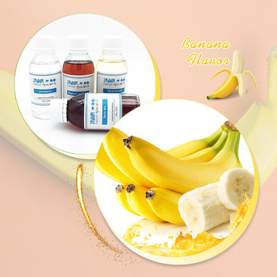 Concentré de saveur de banane à base de PG pour e-liquide de bricolage - FDA enregistré avec échantillon gratuit de 125 ml