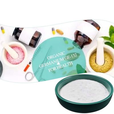 Haute pureté 99,99% Germanium organique Ge-132 poudre blanche cristalline CAS 12758-40-6 Supplément de germanium