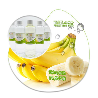 Liquide à saveur de banane de qualité alimentaire à 99% de pureté et une durée de conservation de 3 ans pour les boissons et pâtisseries