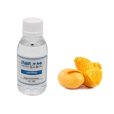 Arômes de jus de vapeur de fruits de mangue d'or de haute pureté / E Arômes liquides de fumage