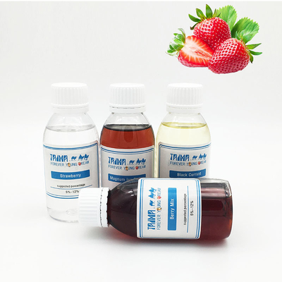 Nouvelle saveur concentrée de fraise naturelle de Malaisie pour e-liquide de vape