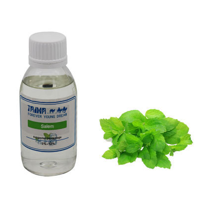99% de pureté Liquide clair incolore saveurs de Salem avec odeur de menthe fraîche pour E-Liquide