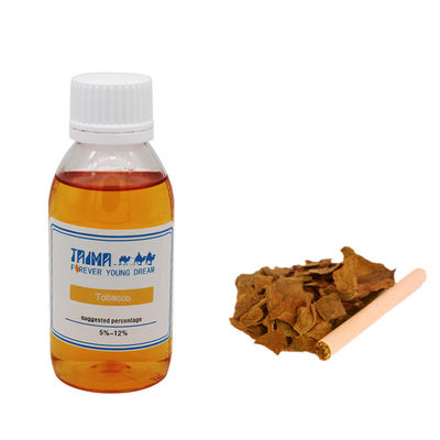 Essence de tabac concentrée liquide claire jaune doré avec une pureté de 99% pour e-liquide en emballage de 125ml