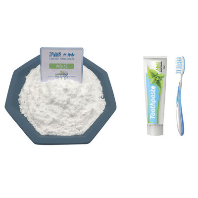Agent de refroidissement de qualité alimentaire WS-12 avec effet rafraîchissant longue durée et résistant à la chaleur jusqu'à 200°C pour les applications cosmétiques et alimentaires