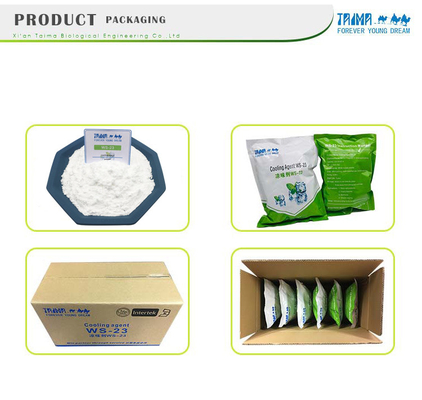 HPLC fournit un agent de refroidissement en poudre de cristal blanc pour l'additif alimentaire WS-27/WS-23/WS-3/WS-5/WS-12/WS-10/WS-200