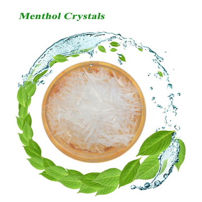 CAS 89-78-1 Cristaux de menthol, additifs alimentaires
