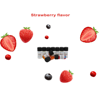 Arômes de fruits de fraises concentrés clairs pour le liquide E