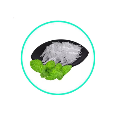Cristaux de menthol refroidissant de qualité alimentaire naturelle CAS 2216-51-5