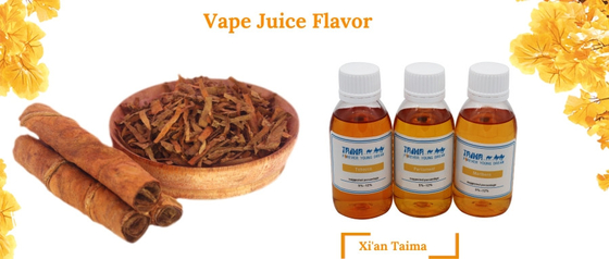 125 ml de jus de vapeur et arômes de tabac pour E liquide USP