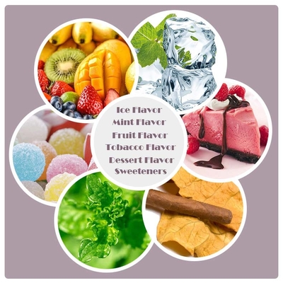Vape synthétique de qualité USP Arômes liquides de fruits concentrés 125 ml