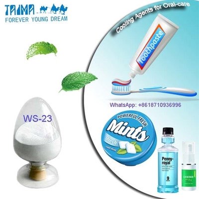 poudre d' agent de refroidissement ws-23 avec Hala pour spray de soins buccaux