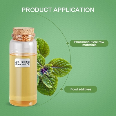 Additifs biologiques de qualité alimentaire 100% huile essentielle de menthe verte HPLC