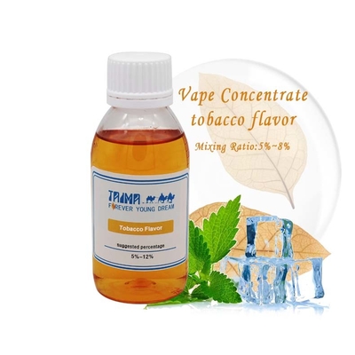 Concentrés de saveurs de e-liquide pour vape au tabac non aromatisé sans nicotine