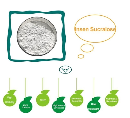 HPLC additifs alimentaires édulcorant poudre de sucralose pour vapeur E liquide