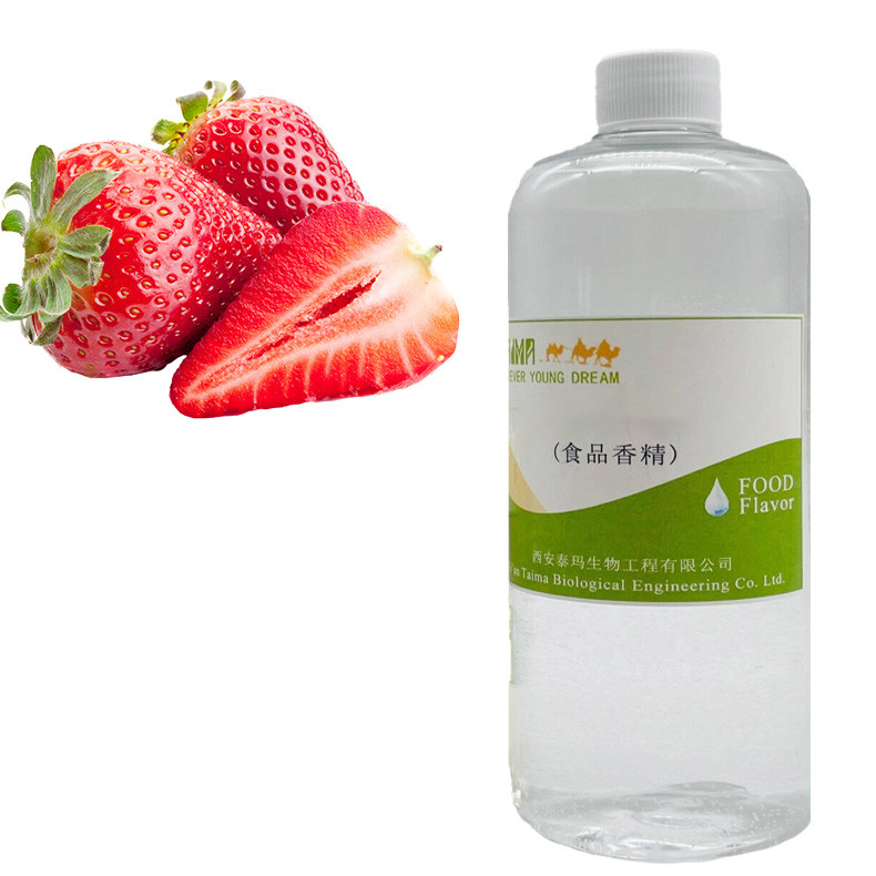 Arômes de concentré de fruits de saveurs d'essence de fraise pour commande en gros pour Eliquide et Ejuice