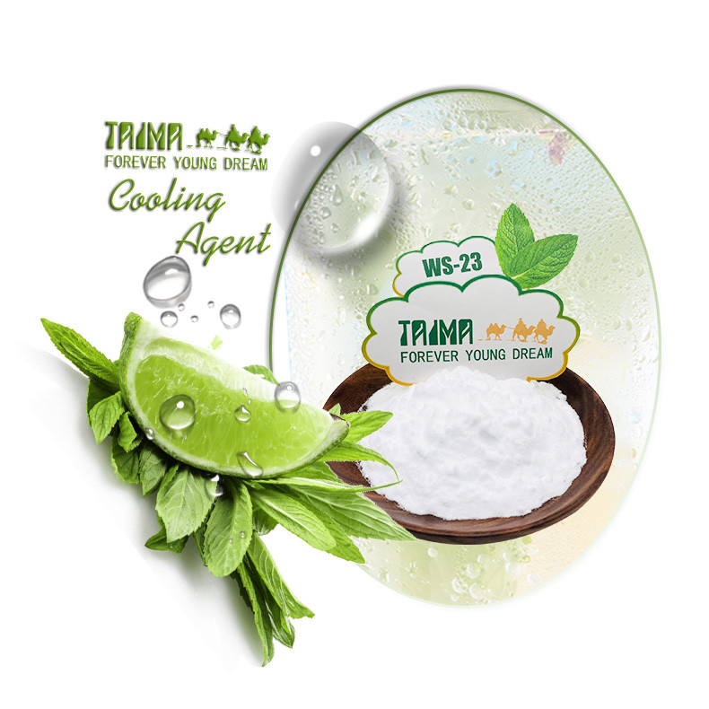 Arôme de refroidissement Arôme alimentaire TAIMA Agent de refroidissement WS23 Pour les aliments Boissons Vape Produits d'usage quotidien PG VG Soluble