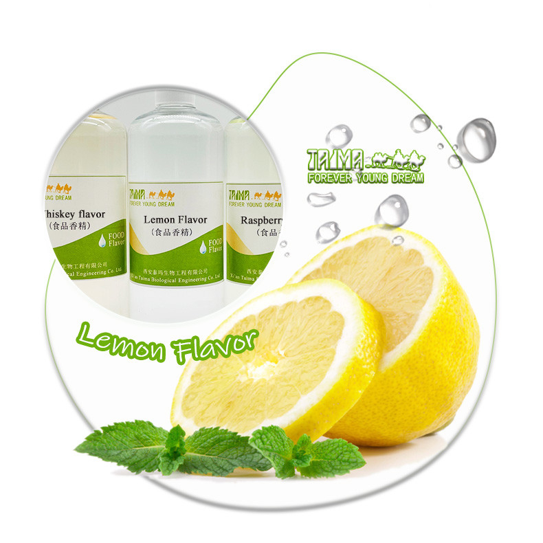Arômes d'huile de citron de qualité alimentaire supérieure pour la fabrication alimentaire et cosmétique