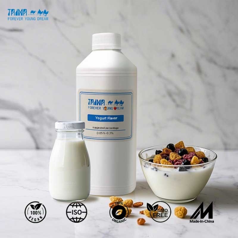 L' essence comestible de yaourt pour produits laitiers est là.